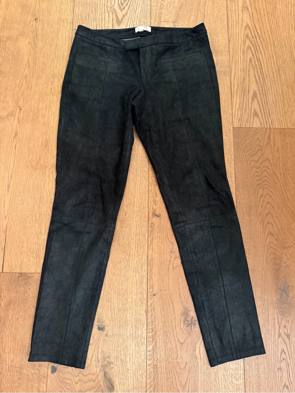 EUC Suede Helmut Lang Pants - Black